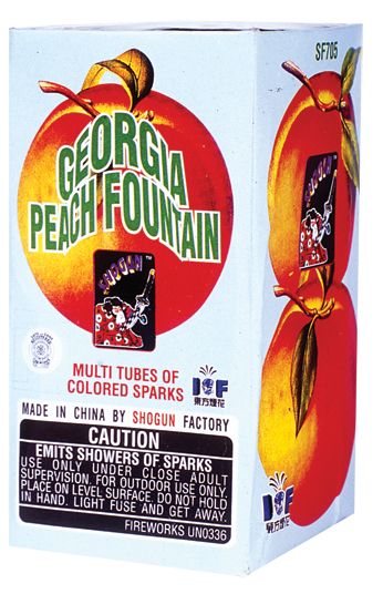 GEORGIA PEACH FOUNTAIN